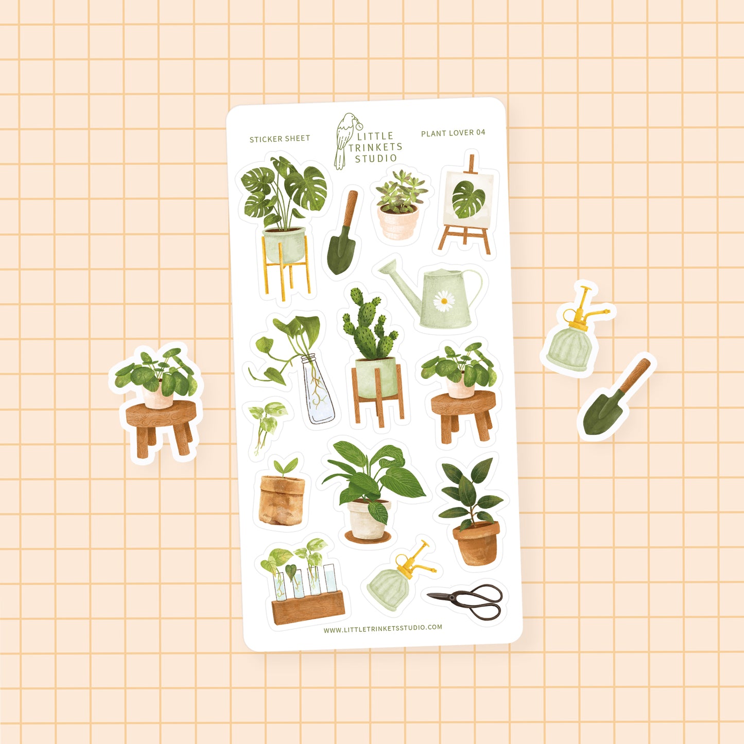 Plant Lover Sticker Sheet