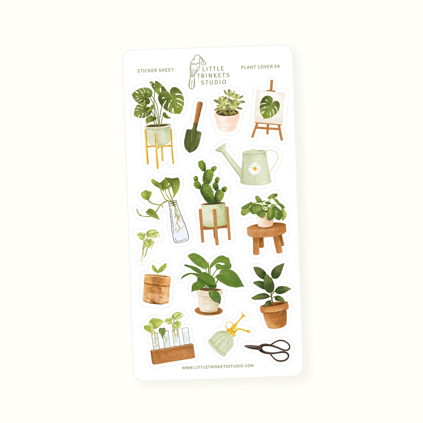 Plant Lover Sticker Sheet