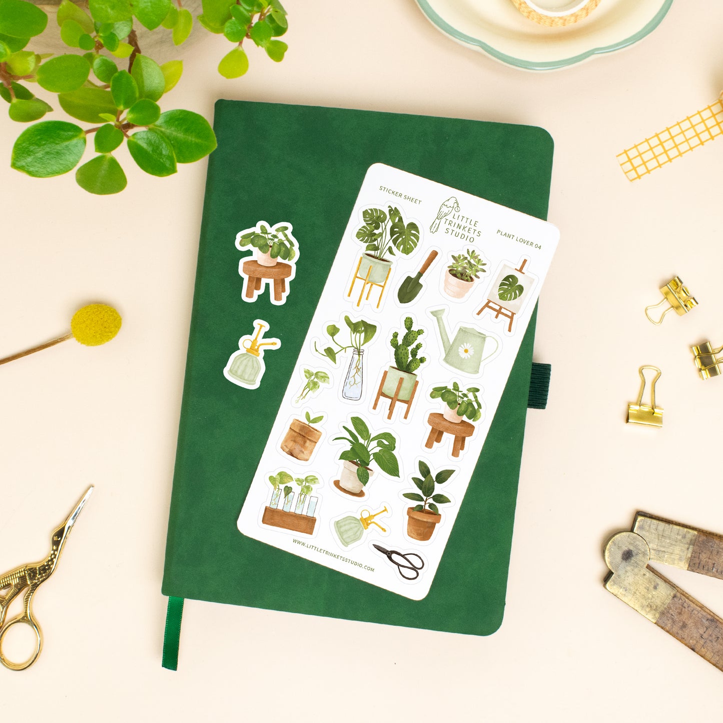 Plant Lover Sticker Sheet