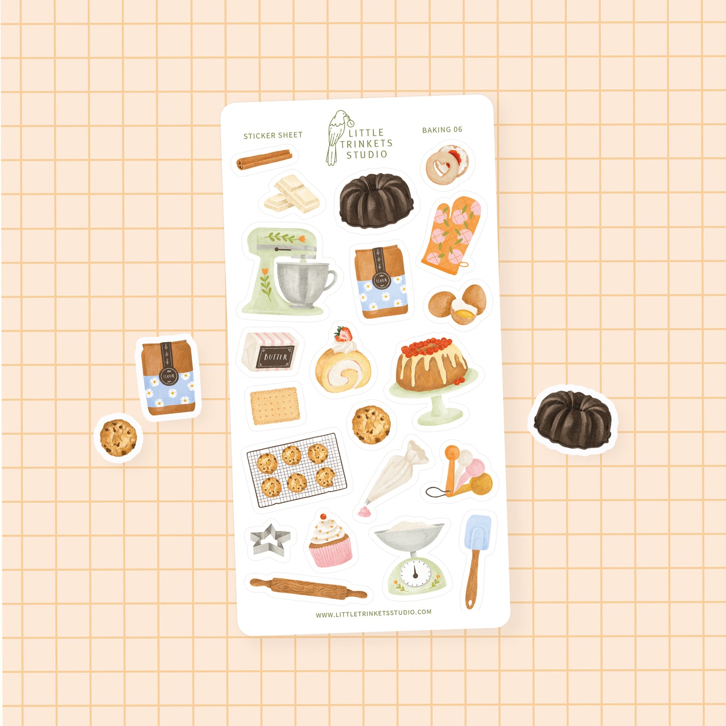 Baking Sticker Sheet