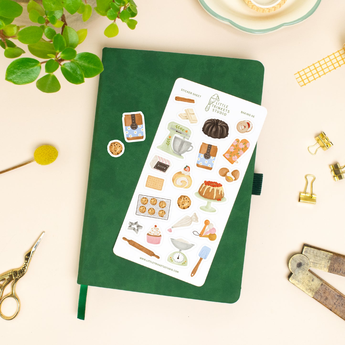 Baking Sticker Sheet