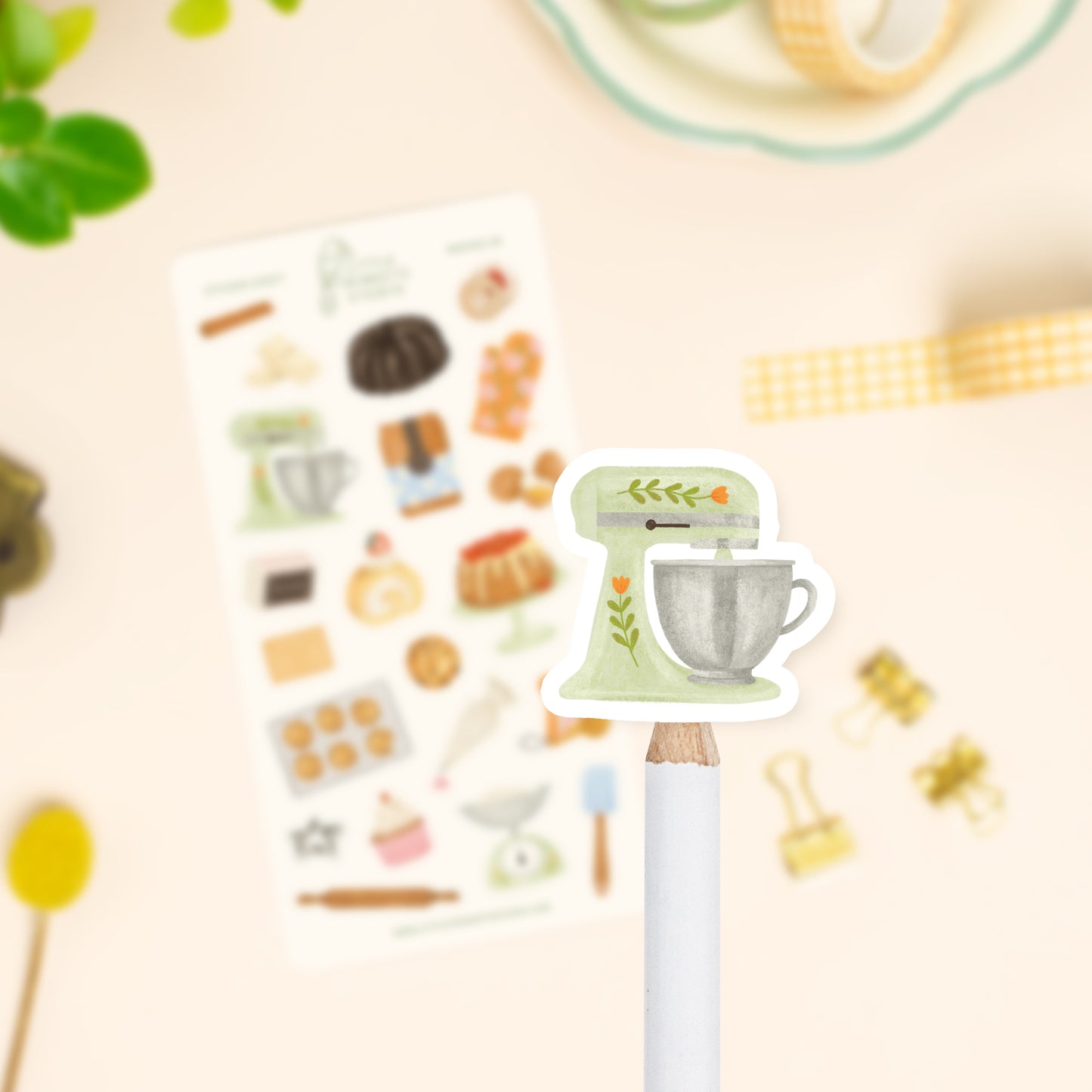 Baking Sticker Sheet
