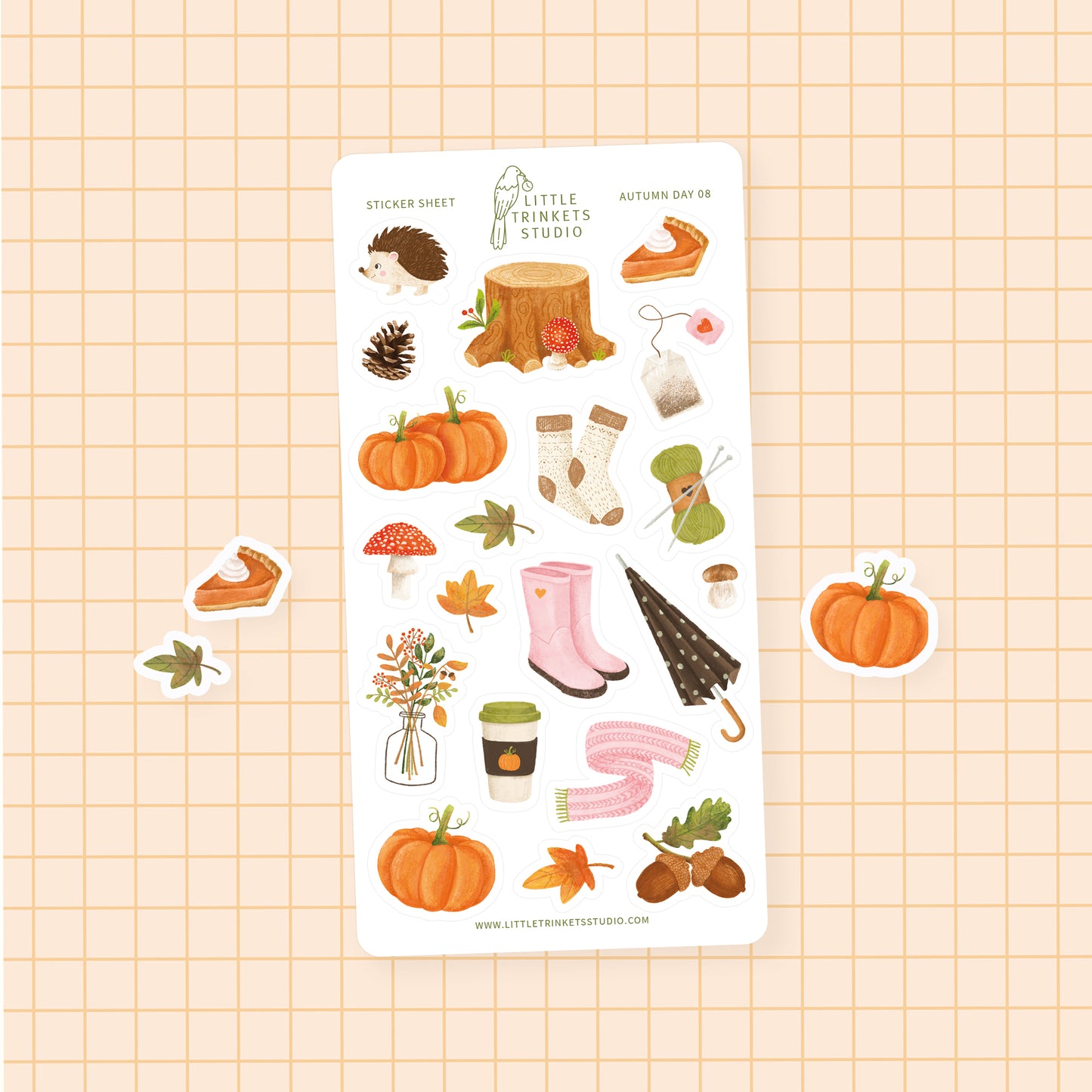 Autumn Sticker Sheet