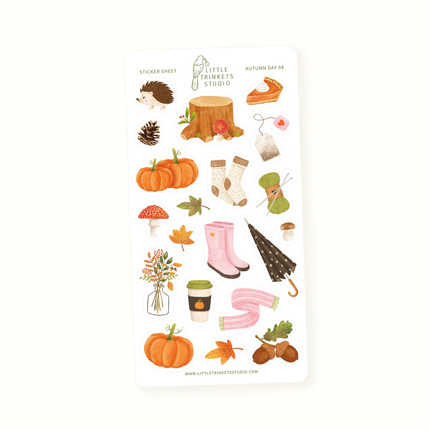 Autumn Sticker Sheet