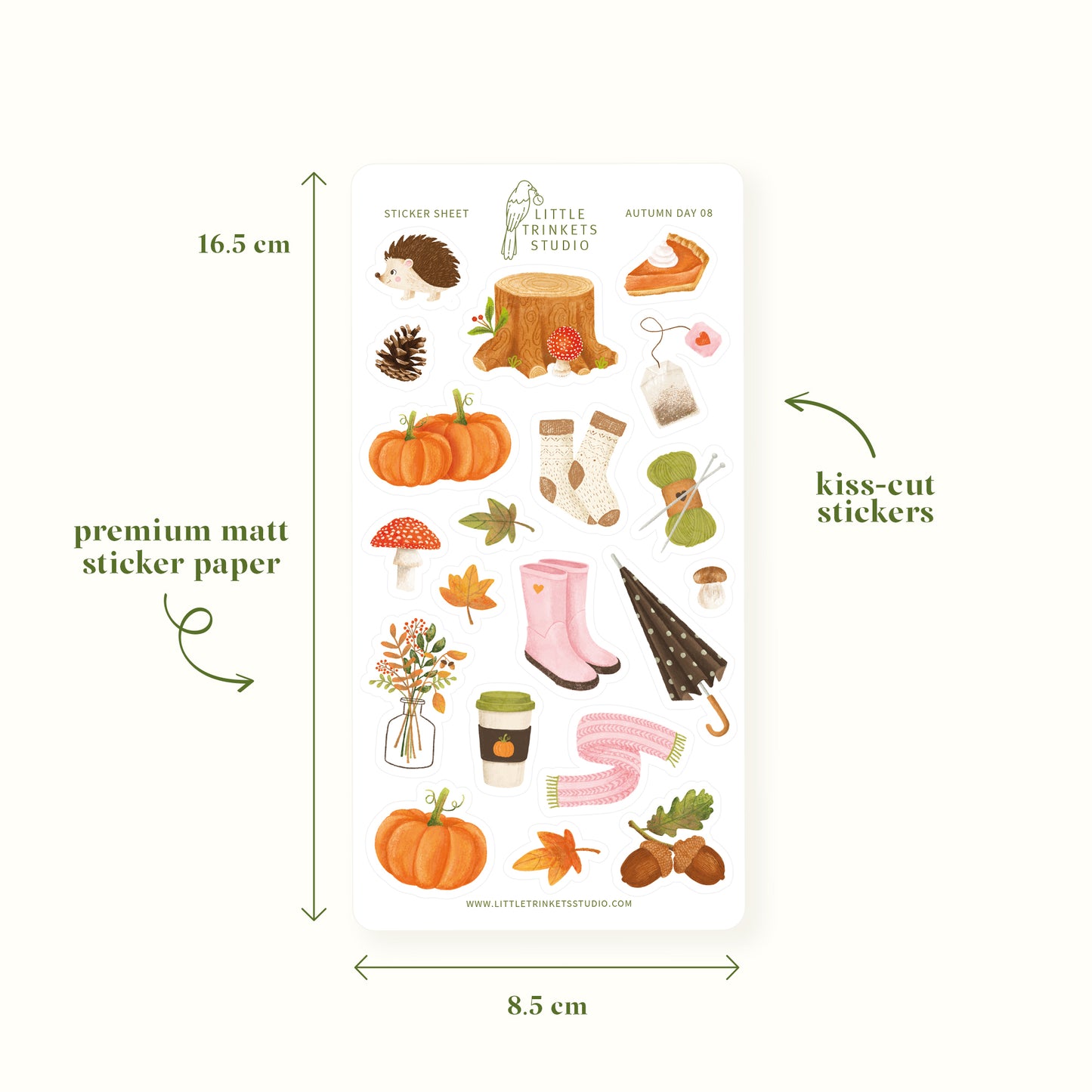 Autumn Sticker Sheet