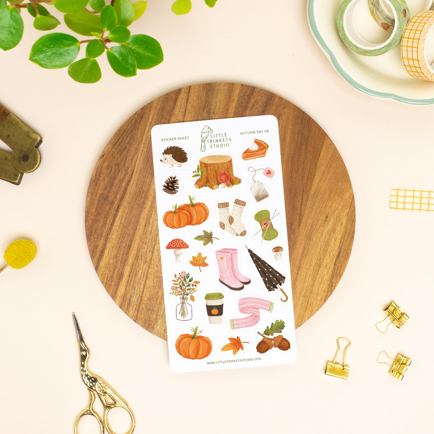 Autumn Sticker Sheet