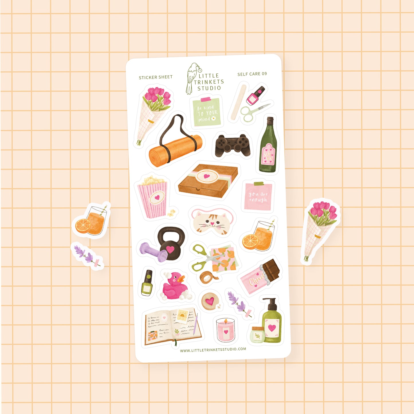 Self-care Sticker Sheet