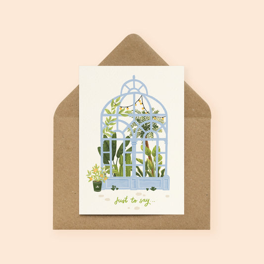 Just To Say Card