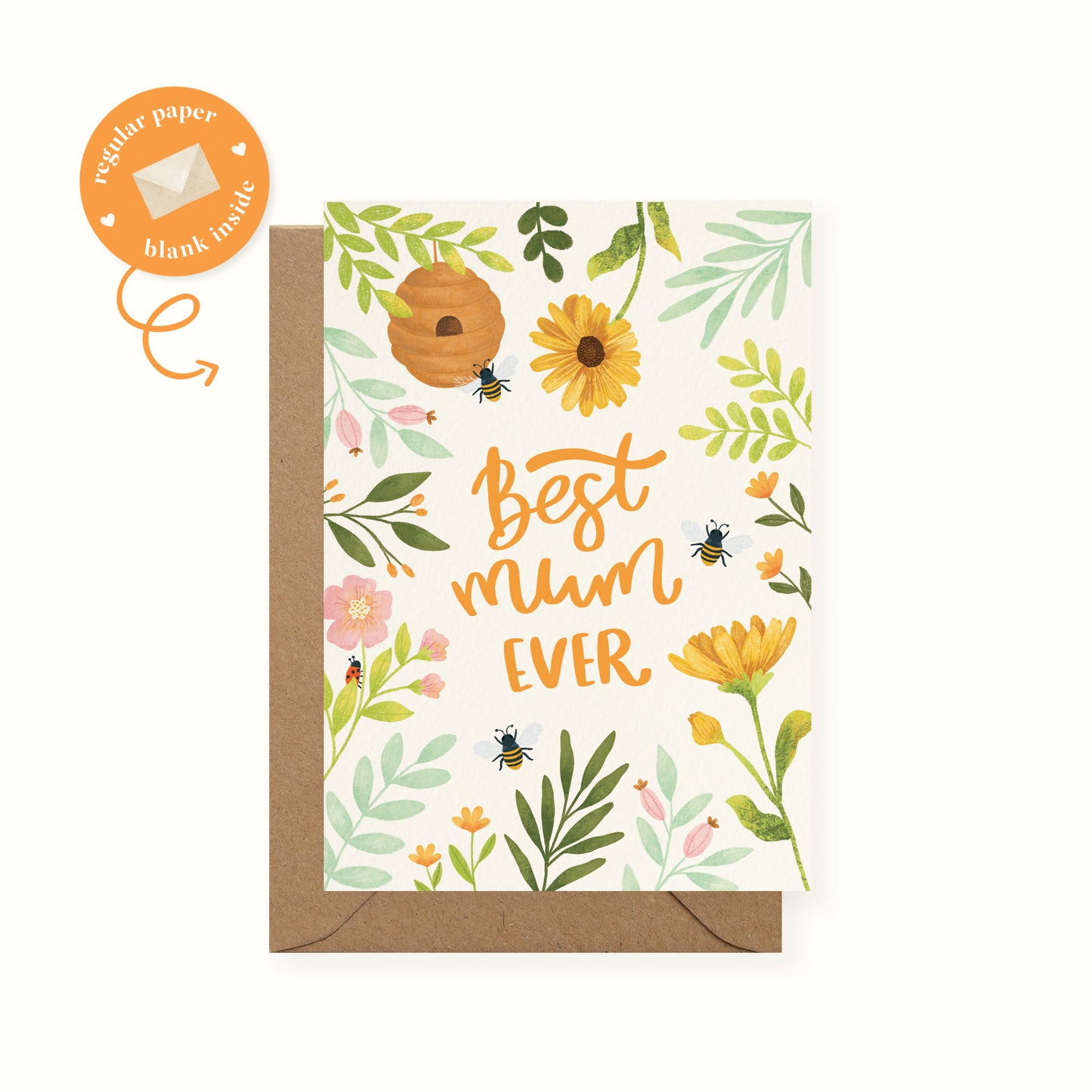 Best Mum Ever Mother's Day Card