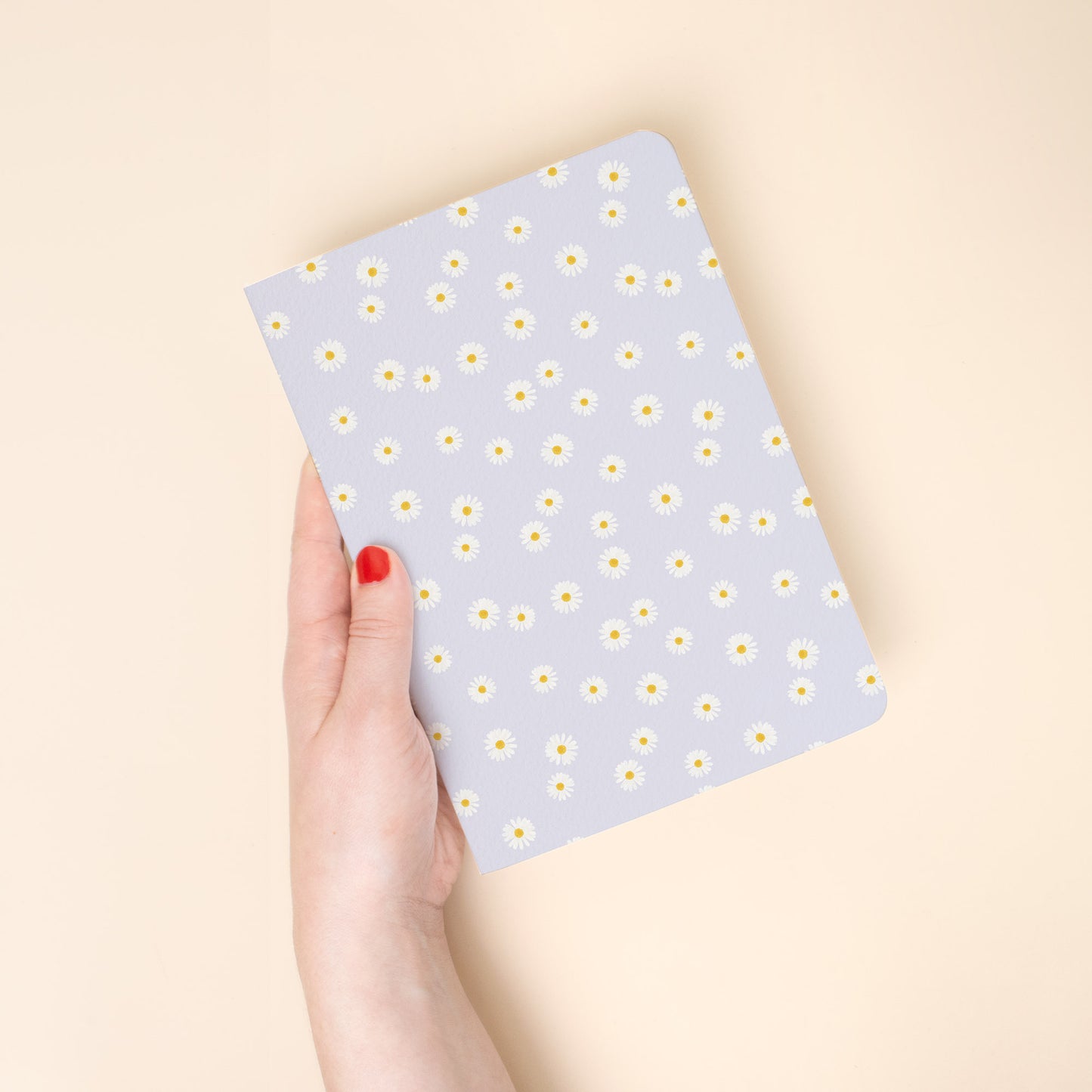A5 Notebook Field of Daisies Purple