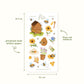 Busy Bee Sticker Sheet
