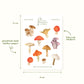 Toadstool Mini Sticker Sheet